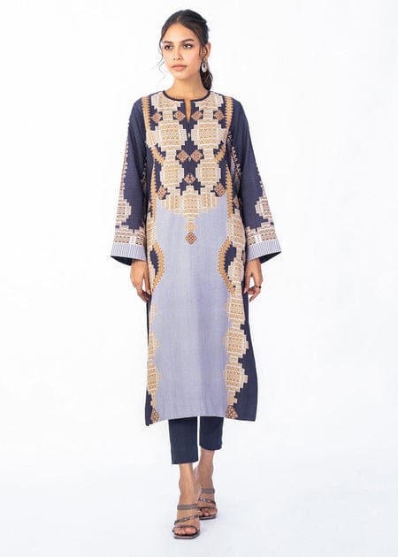 Alkaram   karandi suit 2 piece