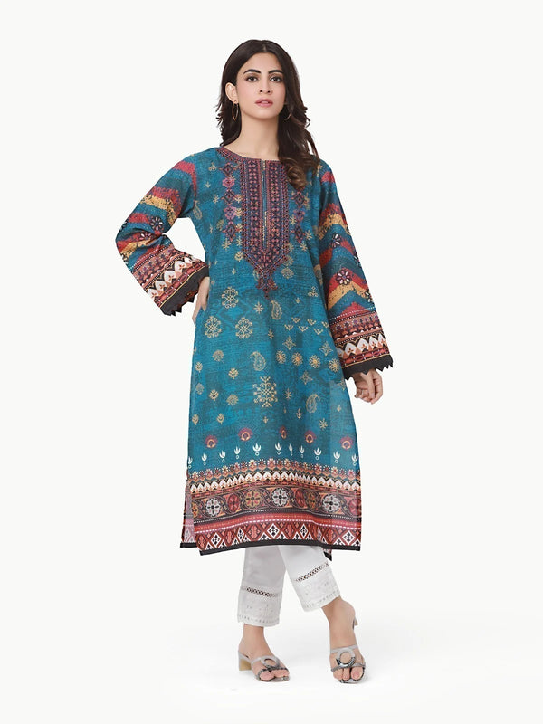 Embroidered Khaddar only Shirt