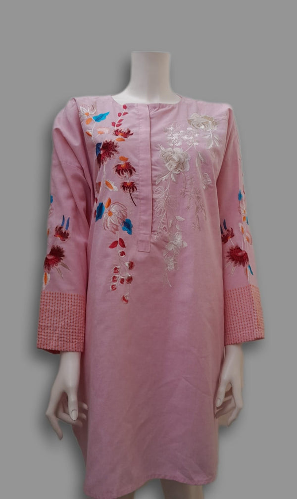 Chen One  Embroidered Fashion Traditional Shirt