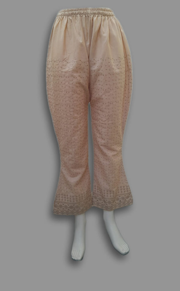 Embroidered chikankari trouser