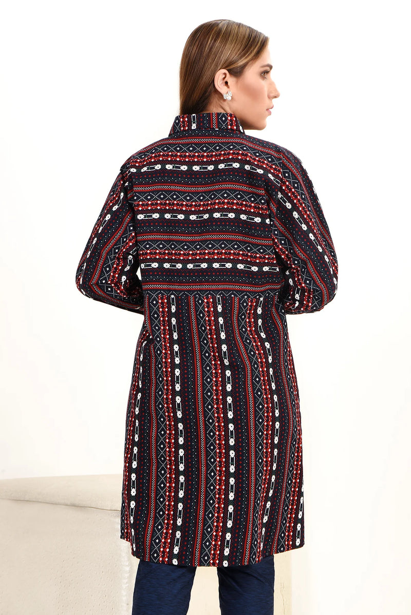 SHIRT CASUAL D/NAVY 1 PIECE