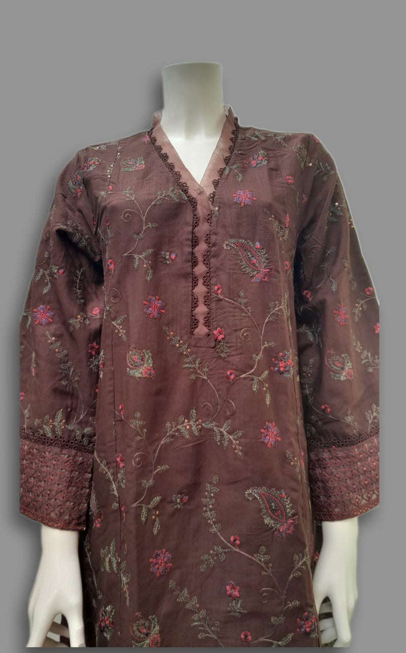 Ethnic Embroidered caual shirt