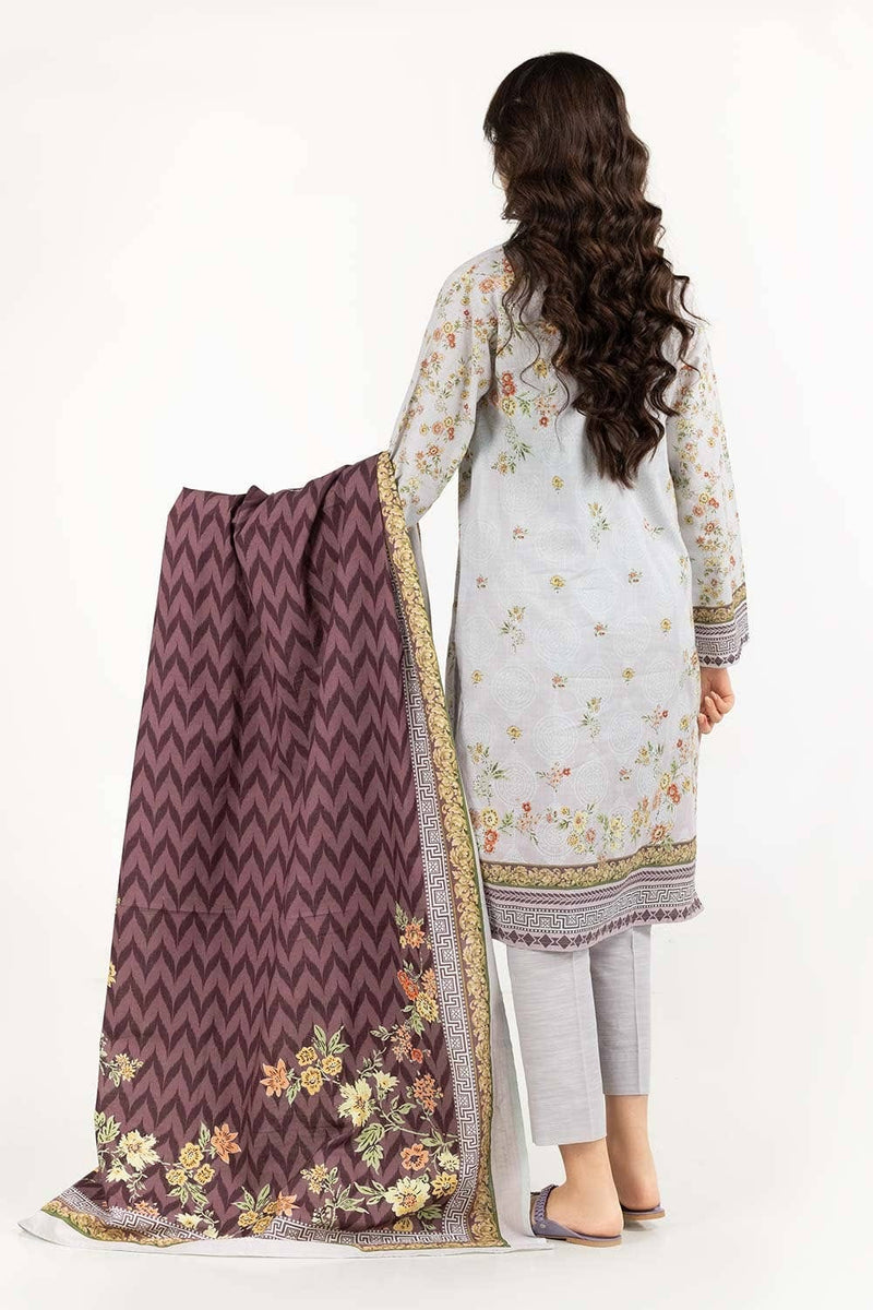 Gul Ahmed   Digital  Khaddar Suit