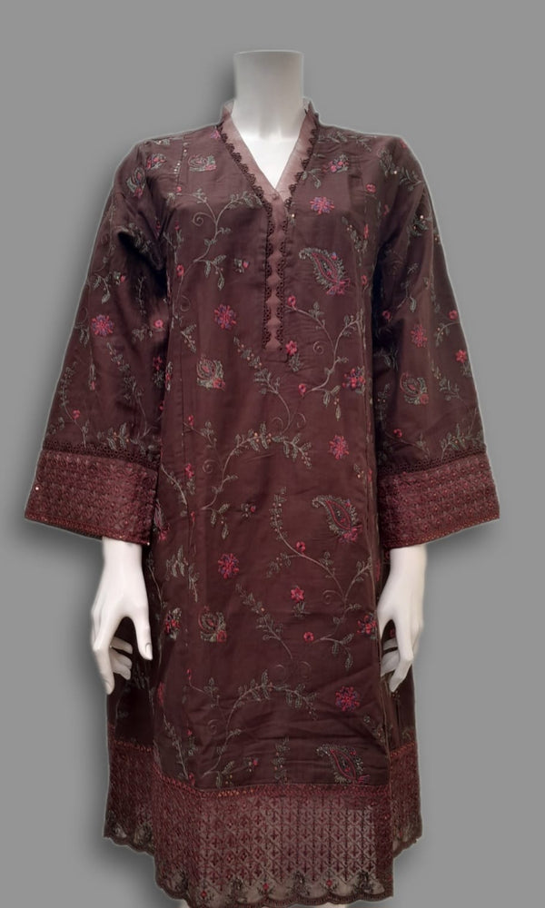 Ethnic Embroidered caual shirt